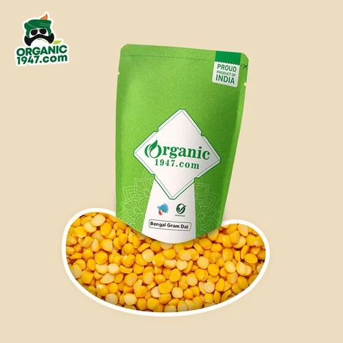 Yellow Organic Bengal Gram Dal, Pan India