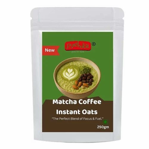 Pure Habit Matcha Coffee Instant Oats, 250 g