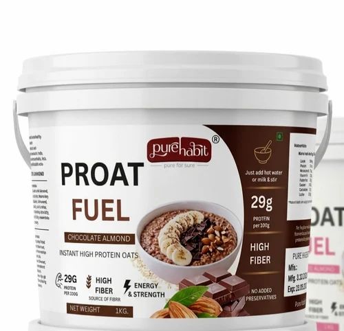 Pure Habit Proat Fuel Chocolate Almond Instant Oats, 1 kg