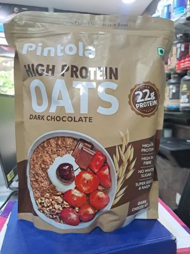 Instant Brown Pintola High Protein Oats, Packaging Type: Packets