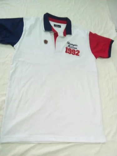 V-Neck Half Sleeve Men Corporate T Shirt, Size: Medium