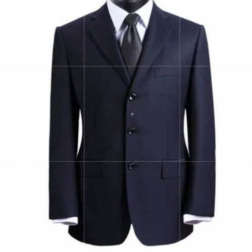 Plain Men Formal Corporate Blazer