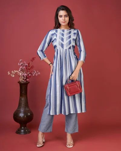 COTTON FABRIC KURTI SET FOR SUMMER COLLECTION WEAR