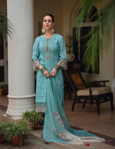Embroidered Kurtis, Formal Wear, Size: XL