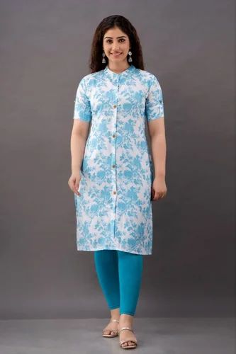 Linen Kurti, Size: XL