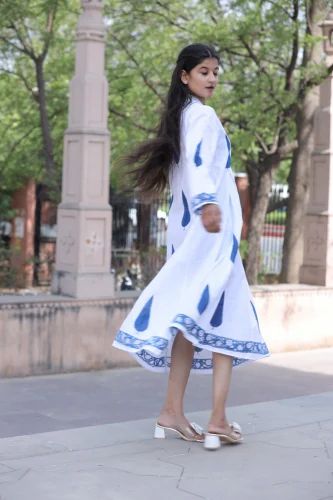Cotton New Designer Long Kurti