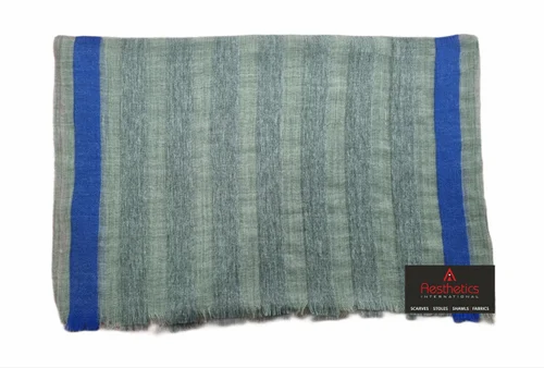 Grey 120 GSM Lamb Wool Stole