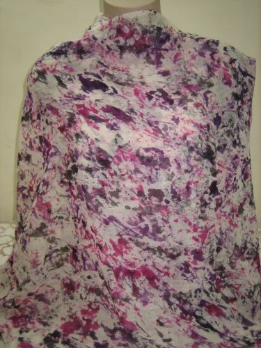 Multicolor 210 GSM Silk Stole