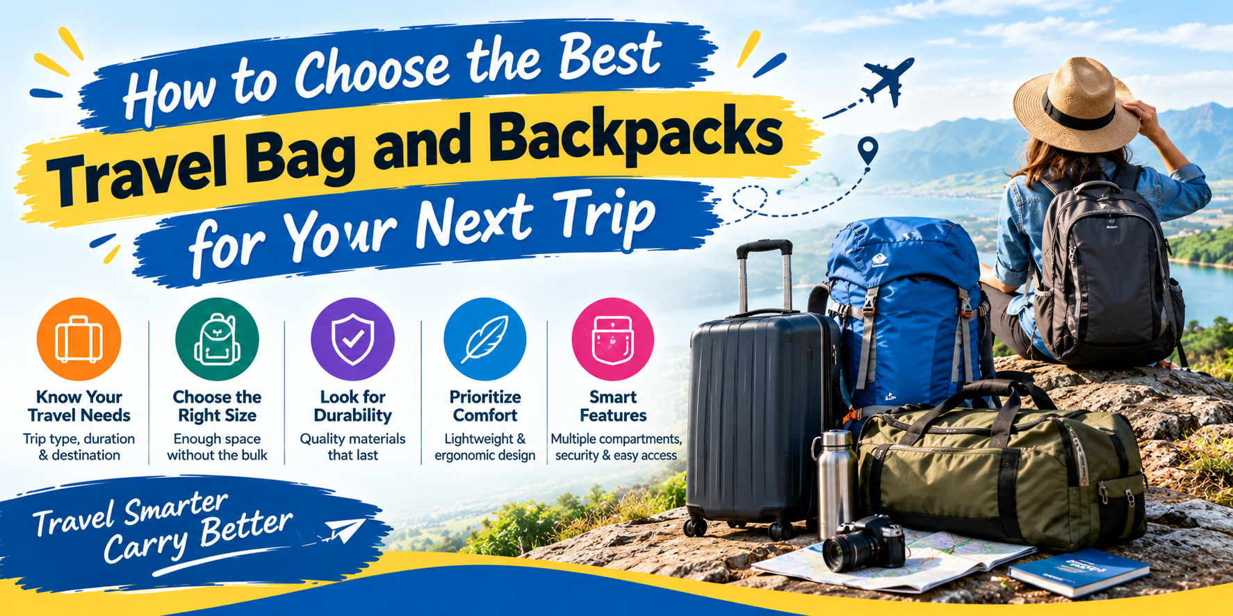 Travel Bag and Backpacks